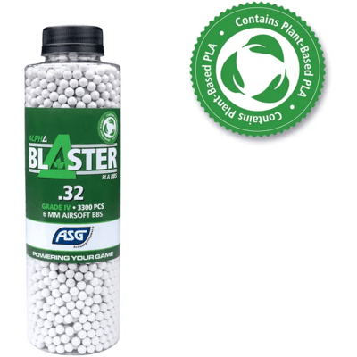 ASG Alpha Blaster PLA/Bio BBs 0,32g 3300st ASG Alpha Blaster PLA/Bio BBs 0,32g 3300st
