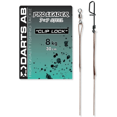 Darts Tafs Cliplock Wire 30cm 8kg Darts Tafs Cliplock Wire 30cm 8kg