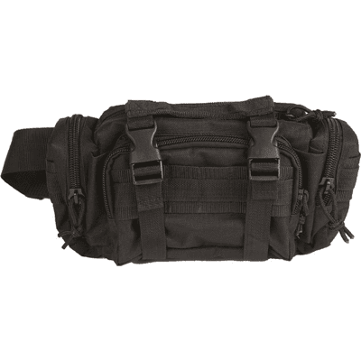 Mil-Tec Fanny Pack 3-Way (Färg: Svart) Mil-Tec Fanny Pack 3-Way (Färg: Svart)