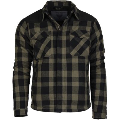 Mil-Tec Lumberjacket - Svart/OD (Storlek: 3XL) Mil-Tec Lumberjacket - Svart/OD (Storlek: 3XL)