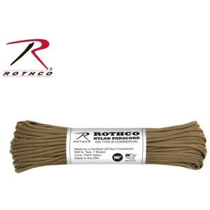 Rothco 550lb Type III Paracord 30m (Färg: Chocolate Brown)