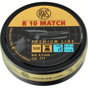 RWS Ammunition RWS Prem-L R10 Match 4,51mm 0,45g 500st