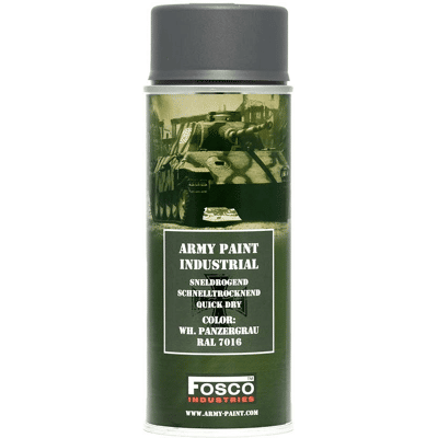 101 INC Fosco Sprayfärg 400ml (Färg: Panzergrau) 101 INC Fosco Sprayfärg 400ml (Färg: Panzergrau)