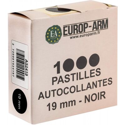 Annan - E-A - Svart - 19mm - Självhäftande etikett Annan - E-A - Svart - 19mm - Självhäftande etikett