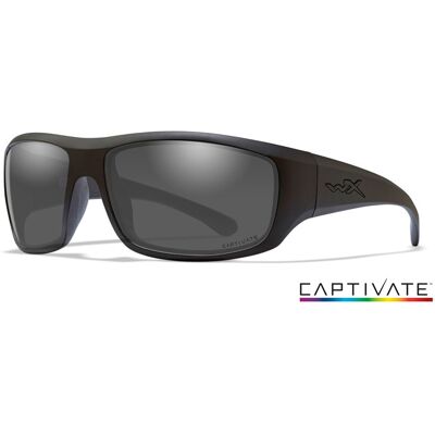 Wiley X WileyX OMEGA Captivate Smoke Grey Matte Black Frame Wiley X WileyX OMEGA Captivate Smoke Grey Matte Black Frame