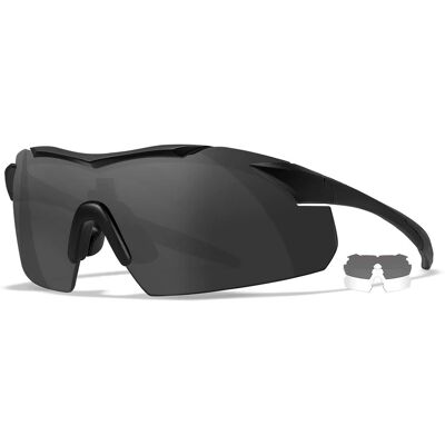 Wiley X WileyX Vapor Grey/Clear Matte Black Frame Wiley X WileyX Vapor Grey/Clear Matte Black Frame