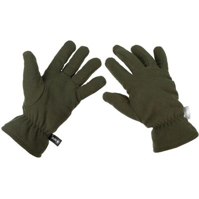 MFH - Max Fuchs MFH Fleece Fingervantar med Thinsulatefoder (Färg: Olive Green, Storlek: M) MFH - Max Fuchs MFH Fleece Fingervantar med Thinsulatefoder (Färg: Olive Green, Storlek: M)