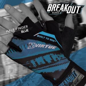 Virtue Mesh Breakout Gloves - Half Finger (Storlek: L/XL/XXL, Färg: Graphic Blue )