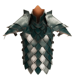 Windlass Green Elven Battle Armour (Storlek: Large/XL)