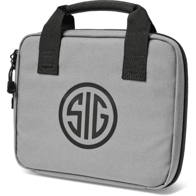 5.11 Tactical x Sig Sauer Single Pistol Case (Färg: Medium Grey) 5.11 Tactical x Sig Sauer Single Pistol Case (Färg: Medium Grey)