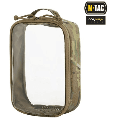 M-Tac Utility Organizer Transparent Elite - 22x14cm Small (Färg: Multicam) M-Tac Utility Organizer Transparent Elite - 22x14cm Small (Färg: Multicam)