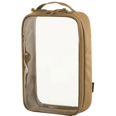 M-Tac Utility Organizer Transparent Elite - 30x19cm Large (Färg: Coyote) M-Tac Utility Organizer Transparent Elite - 30x19cm Large (Färg: Coyote)