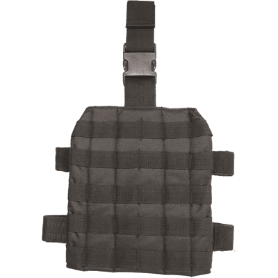 MIl-Tec Benplatta MOLLE (Färg: Svart) MIl-Tec Benplatta MOLLE (Färg: Svart)