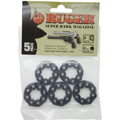 Umarex Magasin - Ruger Superhawk 6mm 5-pack Umarex Magasin - Ruger Superhawk 6mm 5-pack