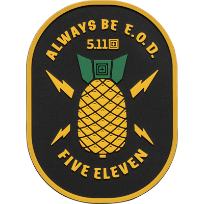 5.11 Tactical Always Be EOD Patch (Färg: Gul) 5.11 Tactical Always Be EOD Patch (Färg: Gul)