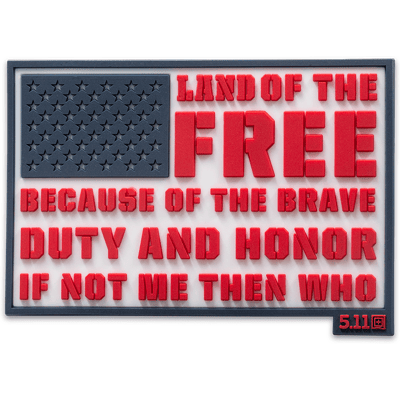 5.11 Tactical Land Of The Free Patch 5.11 Tactical Land Of The Free Patch