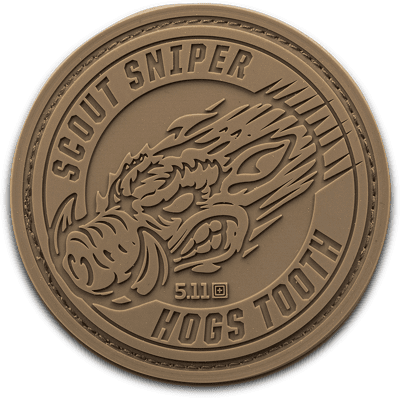 5.11 Tactical Hogs Tooth Desert Patch 5.11 Tactical Hogs Tooth Desert Patch