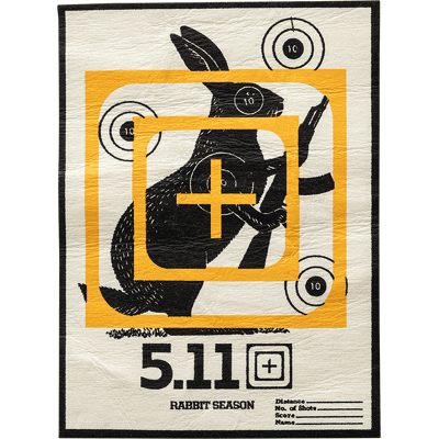 5.11 Tactical Bad Bunny Target Patch 5.11 Tactical Bad Bunny Target Patch