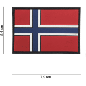 101 INC PVC Patch - Flagga Norge