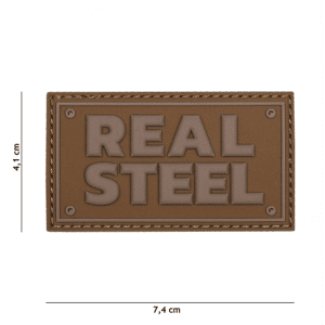 101 INC PVC Patch - Real Steel (Färg: Coyote)