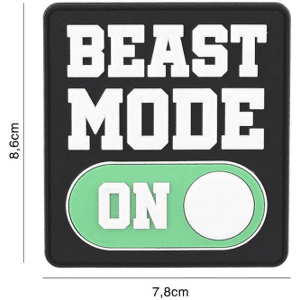 101 INC PVC Patch - Beast Mode ON