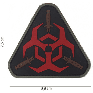 101 INC PVC Patch - Outbreak Response (Färg: Röd)