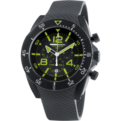 MomoDesign Dive Master PVD Chrono Svart/Grön 48mm MomoDesign Dive Master PVD Chrono Svart/Grön 48mm