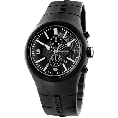 MomoDesign Mirage Chrono Svart/Vit 46,5mm MomoDesign Mirage Chrono Svart/Vit 46,5mm