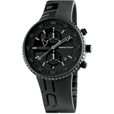 MomoDesign Jet Chrono Svart/Grå 43mm MomoDesign Jet Chrono Svart/Grå 43mm