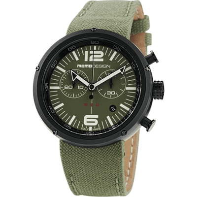 MomoDesign Evo Chrono PVD Olivgrön 43mm MomoDesign Evo Chrono PVD Olivgrön 43mm