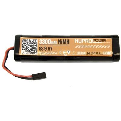 Nuprol Power 3300mah 9.6v NiMH Large Type Nuprol Power 3300mah 9.6v NiMH Large Type
