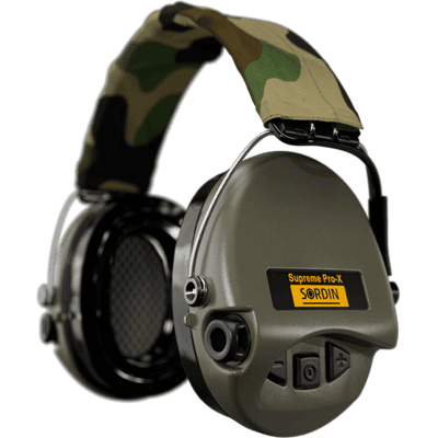 Sordin Supreme Pro X H2 LED Gel (Färg: Grön/Camo) Sordin Supreme Pro X H2 LED Gel (Färg: Grön/Camo)