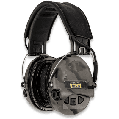 Sordin Supreme Pro X H2 LED Gel (Färg: Night Camo) Sordin Supreme Pro X H2 LED Gel (Färg: Night Camo)