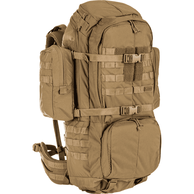 5.11 Tactical Rush 100 Ryggsäck 60L (Färg: Kangaroo, Storlek: L/XL) 5.11 Tactical Rush 100 Ryggsäck 60L (Färg: Kangaroo, Storlek: L/XL)