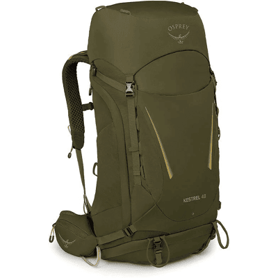 Osprey Kestrel 48 46/48L (Färg: Moss Green, Storlek: S/M) Osprey Kestrel 48 46/48L (Färg: Moss Green, Storlek: S/M)