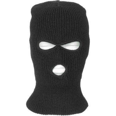 MFH - Max Fuchs MFH Balaclava 3-Håls Acryl (Färg: Svart) MFH - Max Fuchs MFH Balaclava 3-Håls Acryl (Färg: Svart)