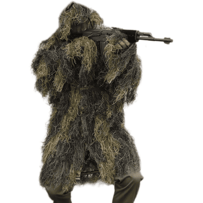 Mil-Tec Ghillie Parka "Anti Fire" - Woodland (Färg: Woodland, Storlek: XL/2XL) Mil-Tec Ghillie Parka "Anti Fire" - Woodland (Färg: Woodland, Storlek: XL/2XL)