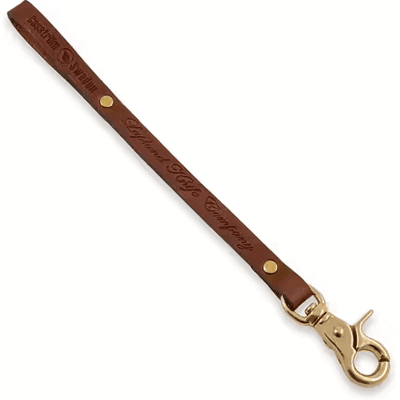 Casström Läder Lanyard med Krok (Färg: Cognac) Casström Läder Lanyard med Krok (Färg: Cognac)