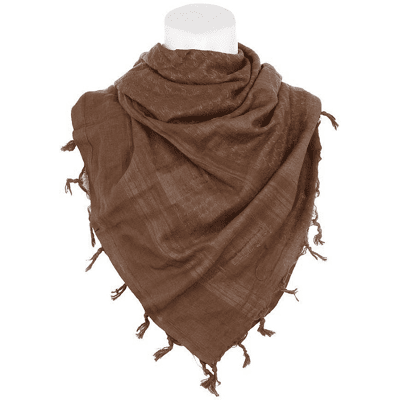 101 INC Shemagh 110x110cm (Färg: Brun) 101 INC Shemagh 110x110cm (Färg: Brun)