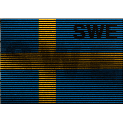 Annan Tillverkare IR Patch SWE (Färg: Gul/Blå) Annan Tillverkare IR Patch SWE (Färg: Gul/Blå)