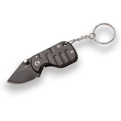 Joker Knives Joker Fällkniv 3cm med Nyckelring - Svart Joker Knives Joker Fällkniv 3cm med Nyckelring - Svart