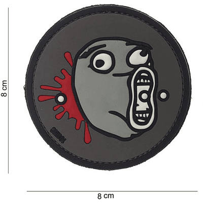 101 INC PVC Patch - LOL Face 101 INC PVC Patch - LOL Face