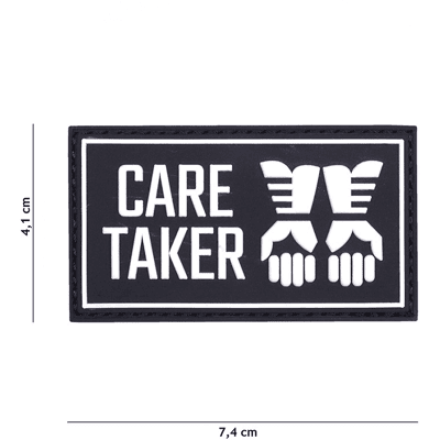 101 INC PVC Patch - Care Taker (Färg: Svart) 101 INC PVC Patch - Care Taker (Färg: Svart)
