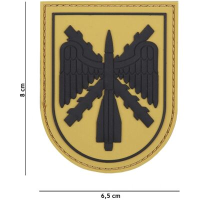 101 INC PVC Patch - Spanish Shield (Färg: Gul) 101 INC PVC Patch - Spanish Shield (Färg: Gul)