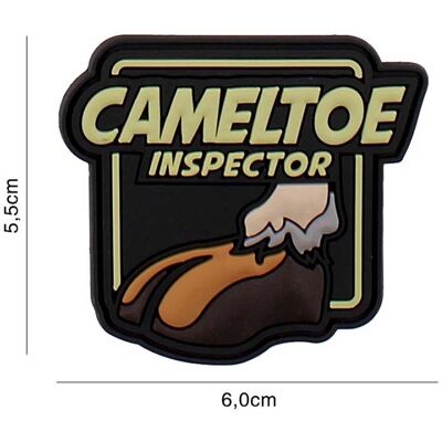 101 INC PVC Patch - Cameltoe Inspector (Färg: Svart) 101 INC PVC Patch - Cameltoe Inspector (Färg: Svart)