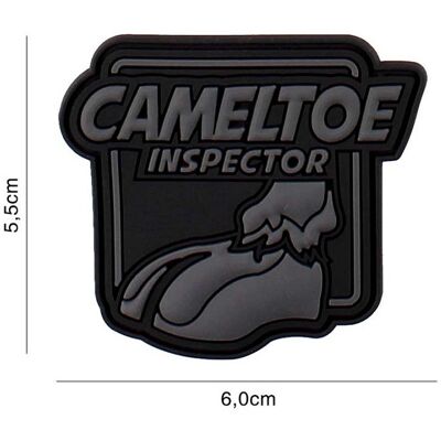 101 INC PVC Patch - Cameltoe Inspector (Färg: Svart/Grå) 101 INC PVC Patch - Cameltoe Inspector (Färg: Svart/Grå)