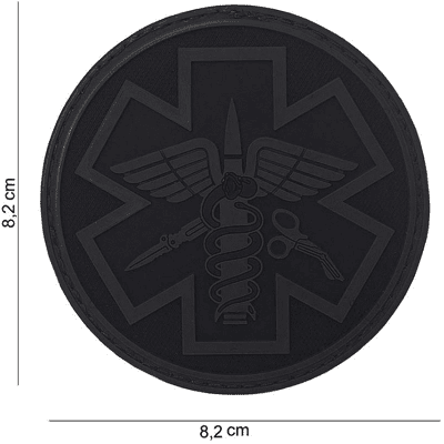101 INC PVC Patch - Para Medic (Färg: Svart) 101 INC PVC Patch - Para Medic (Färg: Svart)