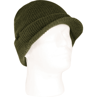 Rothco Watch Cap - Ull (Färg: Oliv) Rothco Watch Cap - Ull (Färg: Oliv)