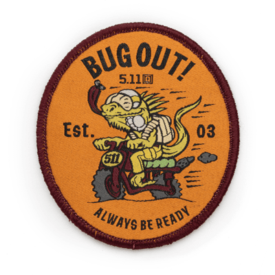 5.11 Tactical Bug Out Fly Patch 5.11 Tactical Bug Out Fly Patch