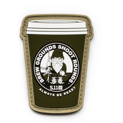 5.11 Tactical Brewed Grounds To Go Patch 5.11 Tactical Brewed Grounds To Go Patch